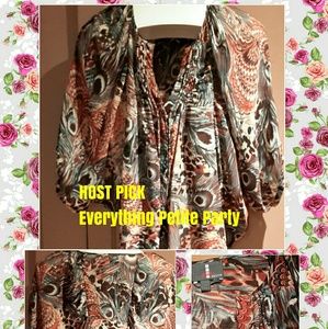 EUC 🌟Buffalo 🌟Ladies Free-flowing Top